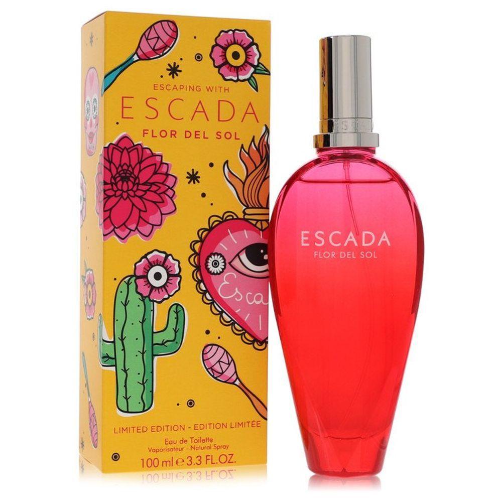 Miniatura Perfume Feminino Flor Del Sol Escada 100 Ml Eau Toilette (edição Limitada)
