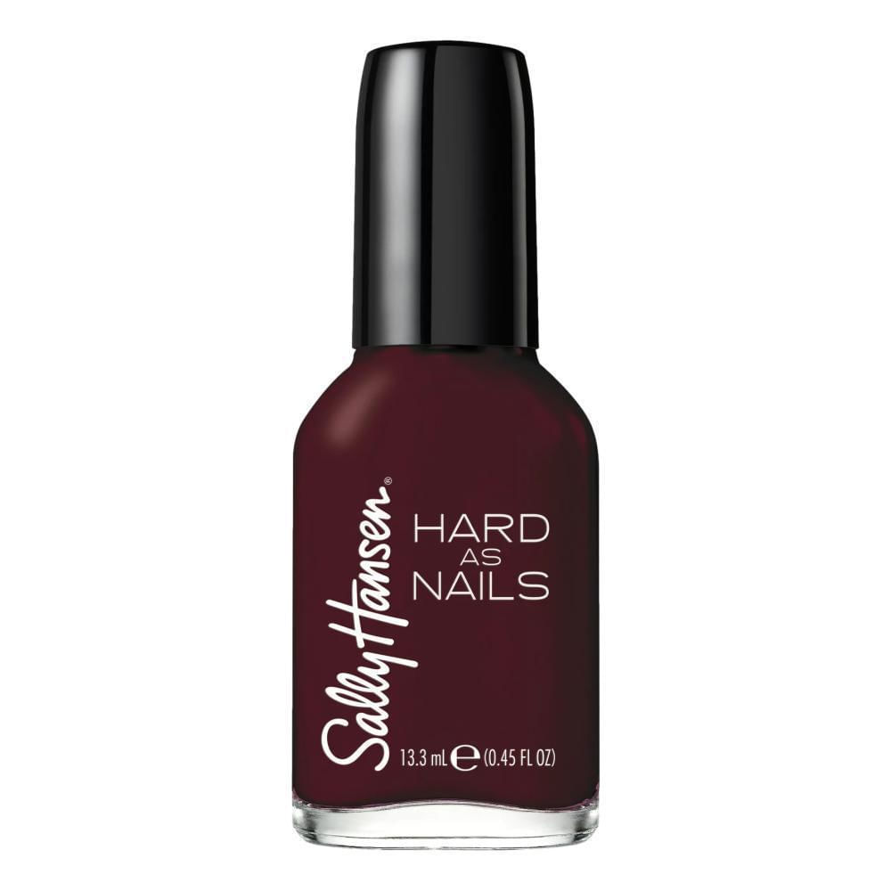 Miniatura Esmalte Sally Hansen Hard As Nails Cor 460 -Garnet Attention