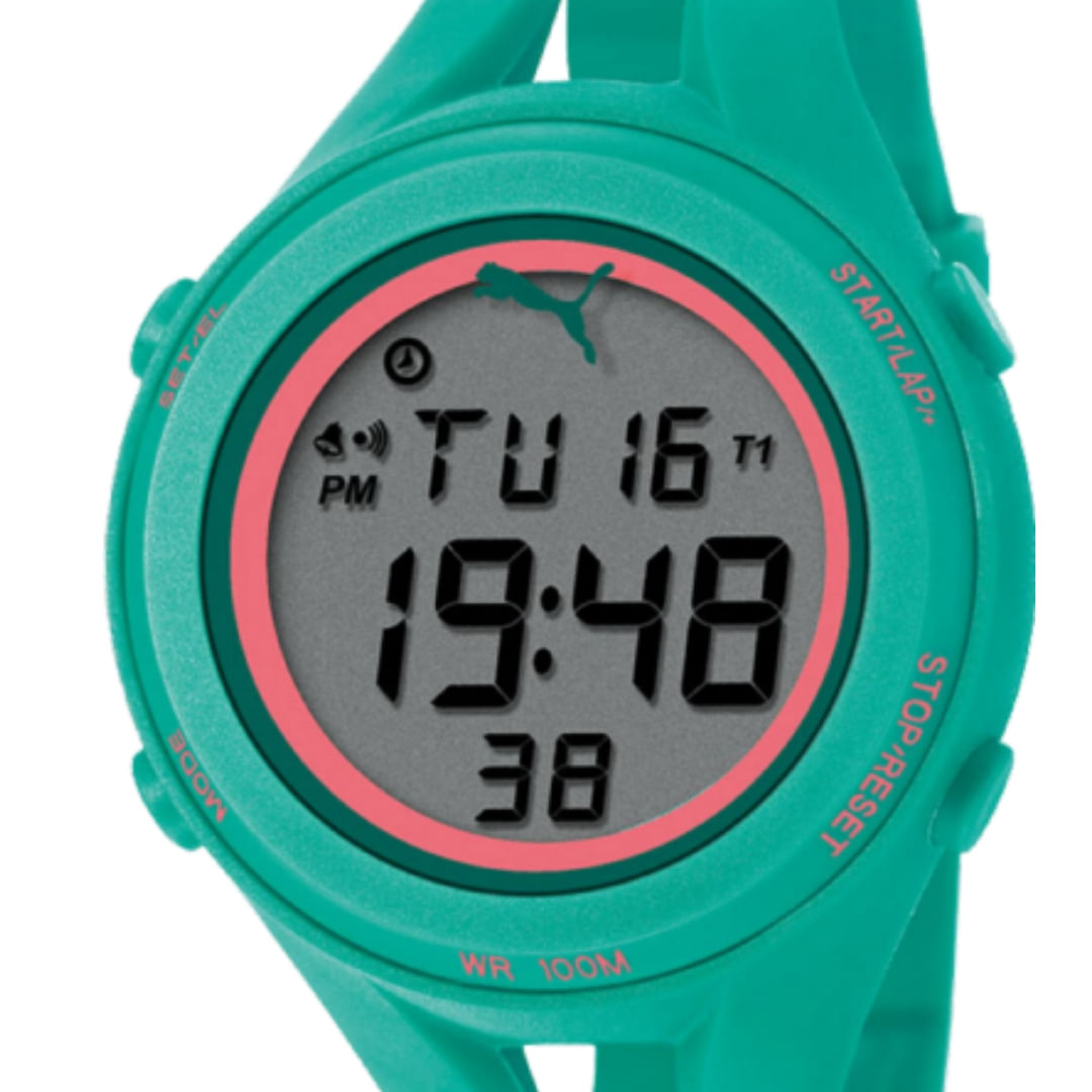 Miniatura Relógio puma feminino esportivo 96237m0panp3 digital