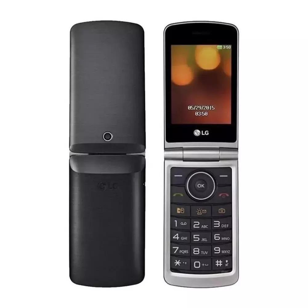 Miniatura Celular Lg G360 Dual Sim Flip Tela 3.0 Câmera Rádio Fm Preto