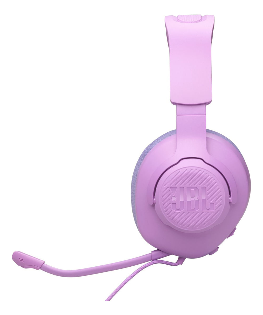 Miniatura Fone de Ouvido Headset Gamer Com Fio JBL Quantum 100m2 Com Microfone - Roxo