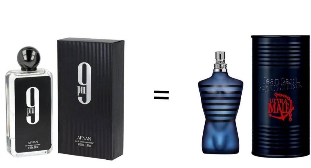 Miniatura Afnan 9Pm Eau De Parfum 100Ml Perfume Arabe Masculino