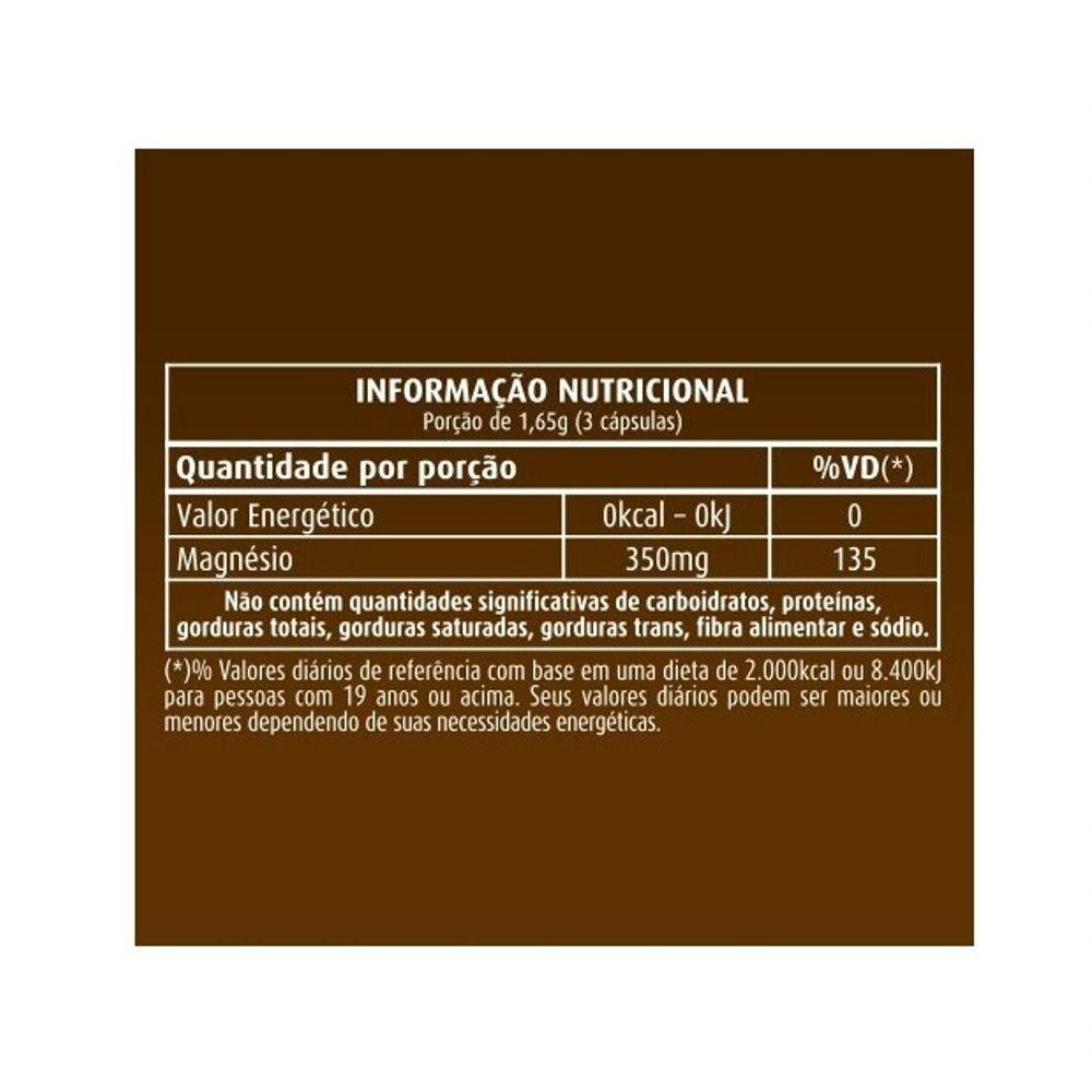 Miniatura Magnésio Quelato 350mg (60 Caps) - Padrão: único