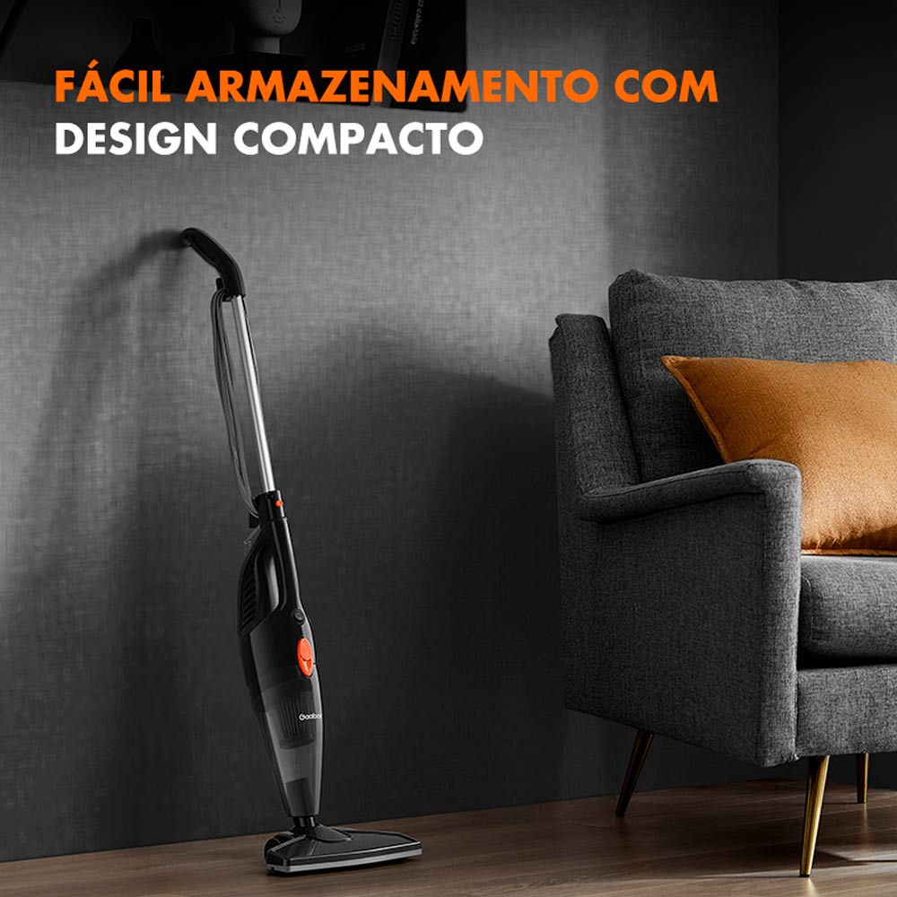 Miniatura Aspirador De Po Vertical Gaabor Smart Sweep GVCW-M15A Preto 127V