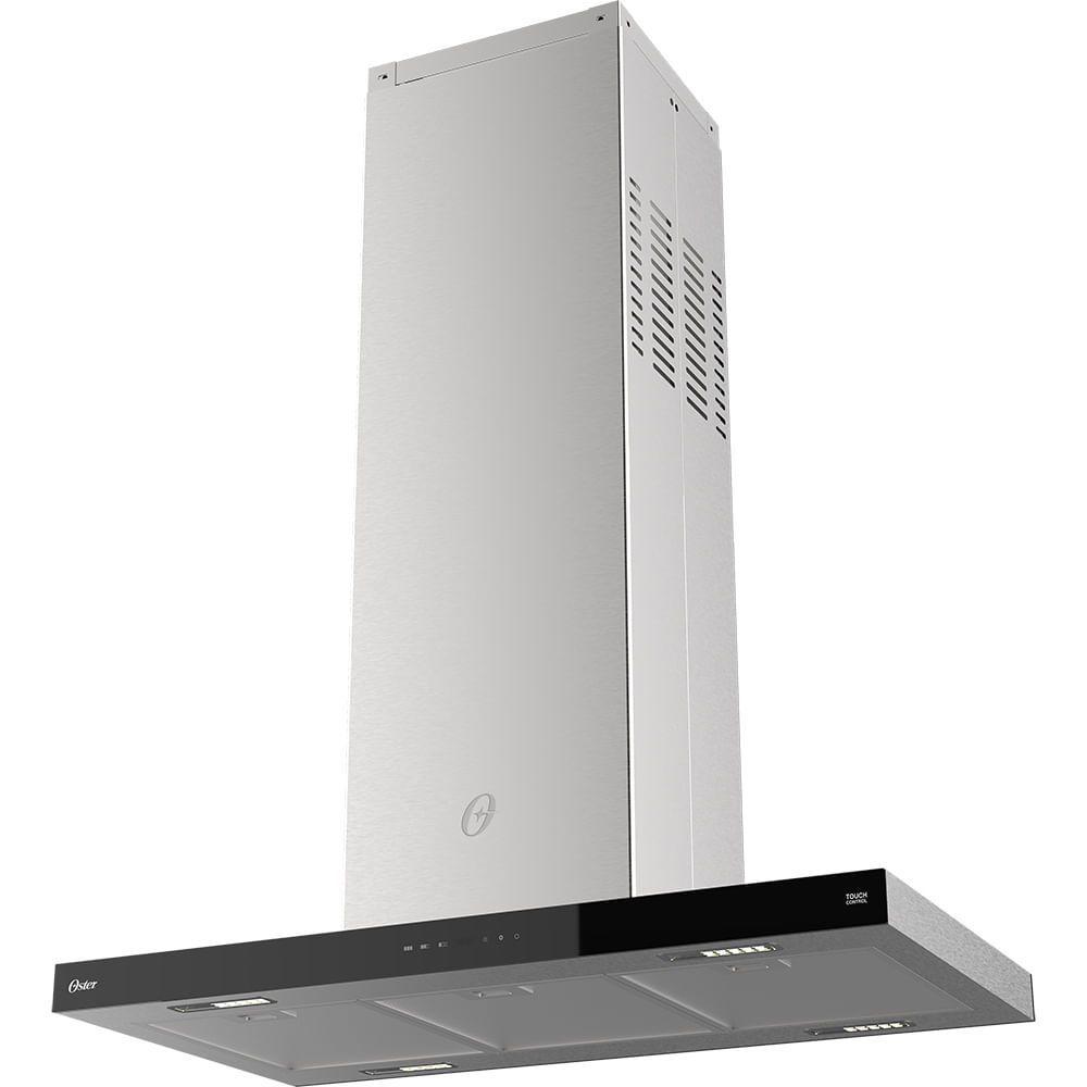 Miniatura Coifa De Ilha Oster Inox Touch Control 90cm 220V