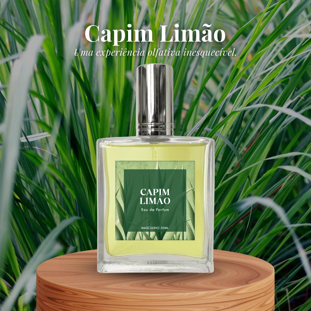 Miniatura Perfume Capim Limão Masculino 50Ml - Natural E Vegano