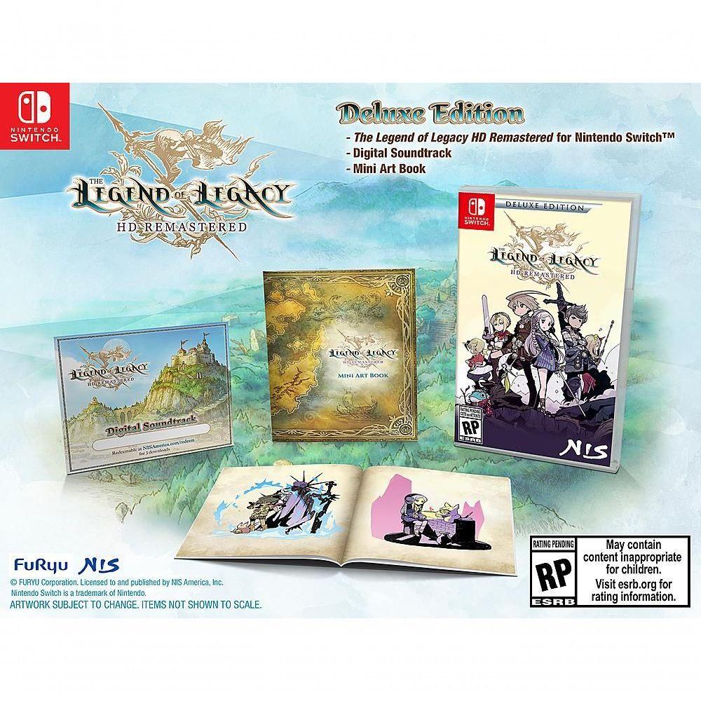 Miniatura Jogo The Legend Of Legacy Hd Remastered - Nintendo Switch All Video Games