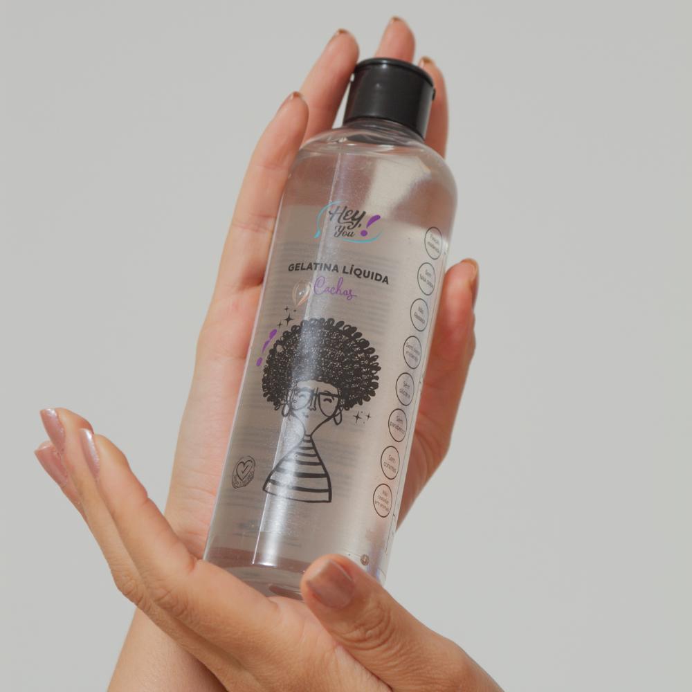 Miniatura Gelatina Liquida Cachos Hey You Afrodite 240Ml - Hey You