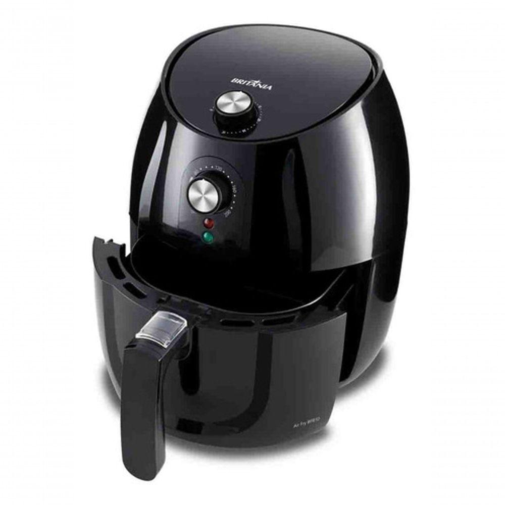 Miniatura Fritadeira Eletrica Britania 4,1 Litros Sem Oleo Air Fryer Bfr10p 220V Preto