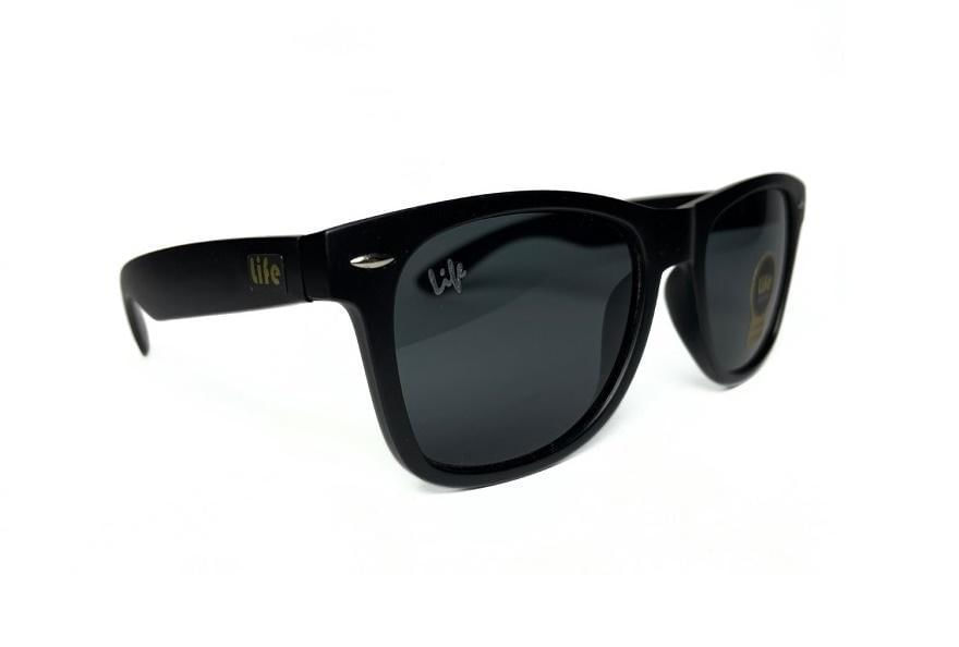 Óculos De Sol Life New Way Preto Retangular