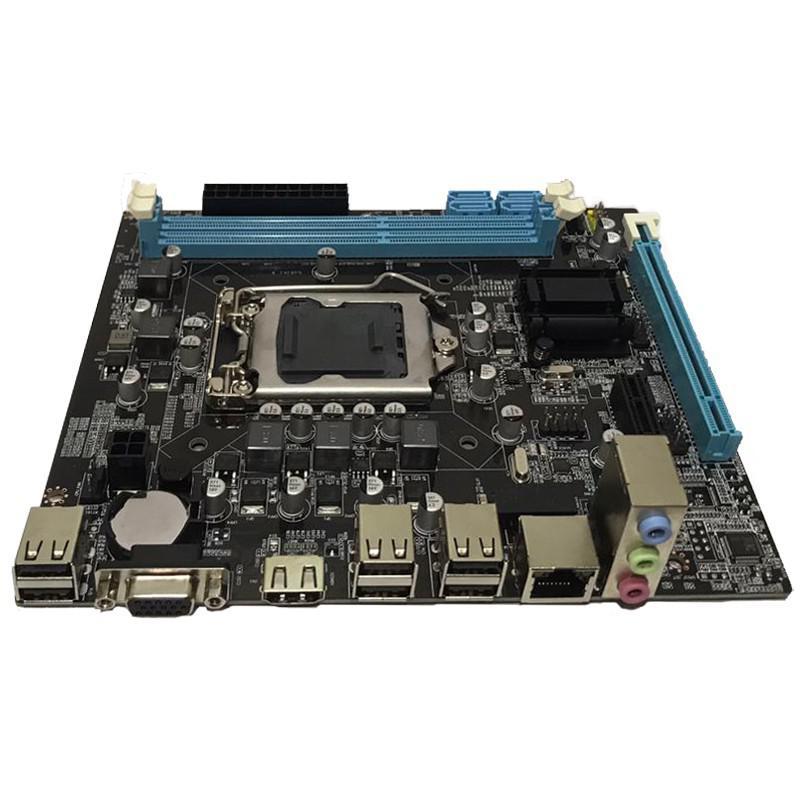 Miniatura Placa Mãe Desktop Lga 1155 H61 Ddr3 Com Espelho