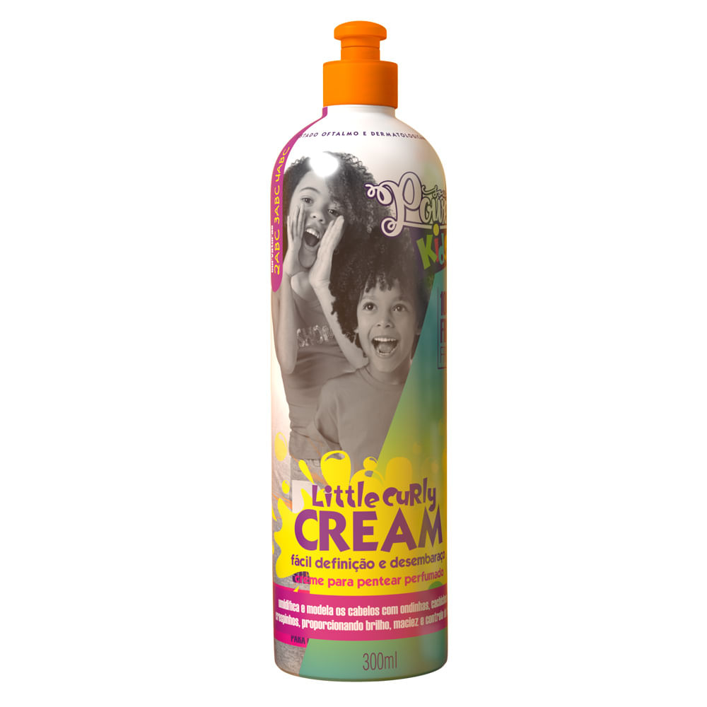 Miniatura Creme Para Pentear Perfumado Soul Power - Little Curly Cream Kids 300ml