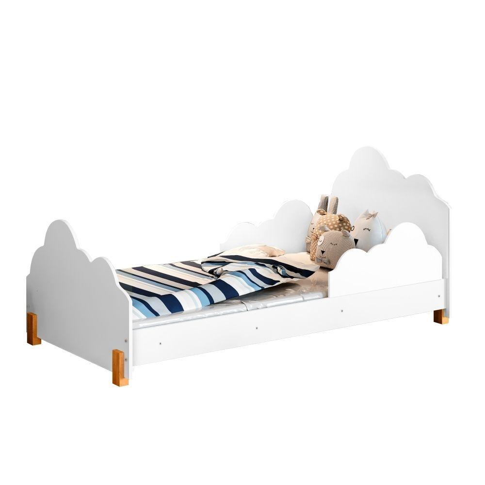 Miniatura Cama Princesa Celeste Branca