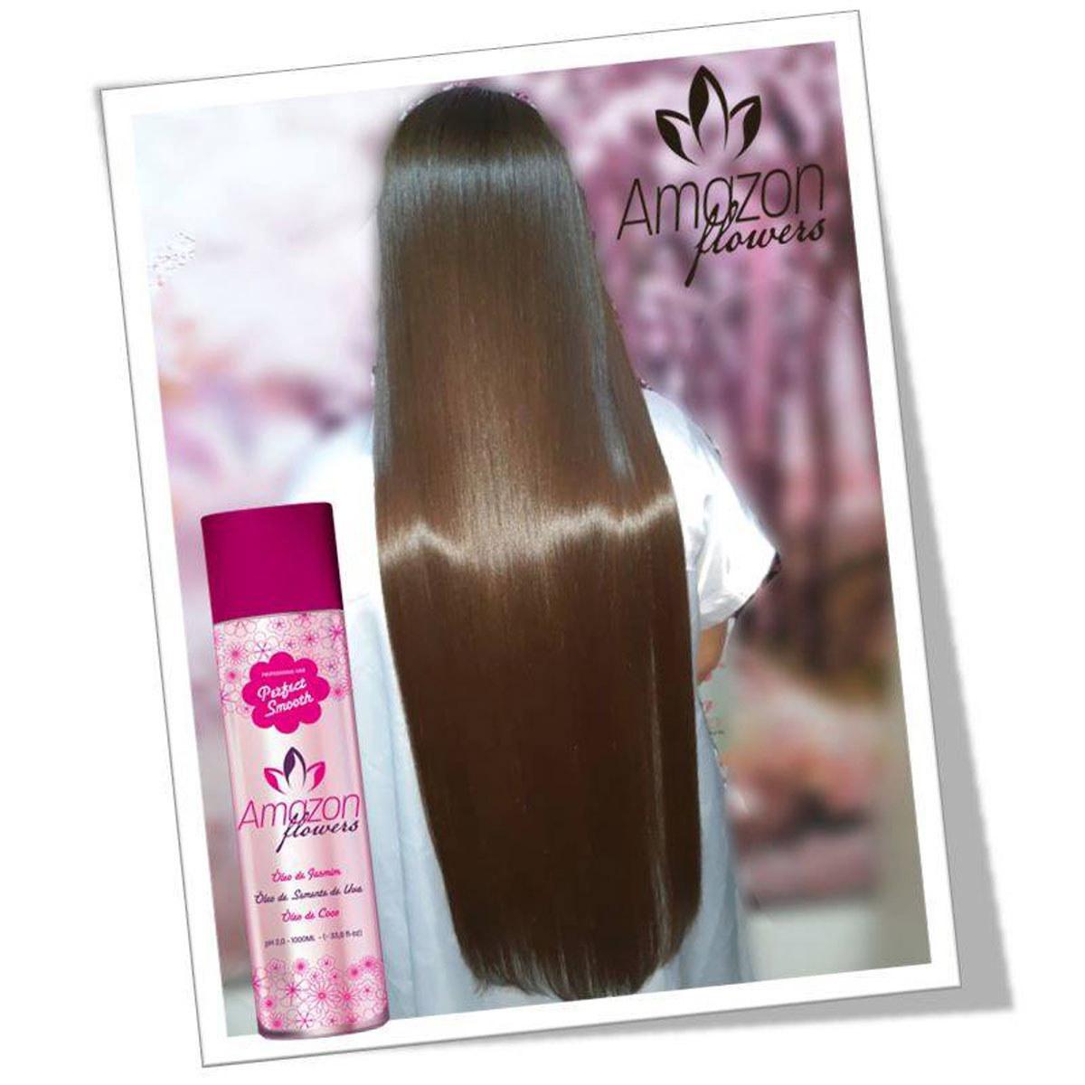 Progressiva Amazon Flower Tratamento Redutor Escova