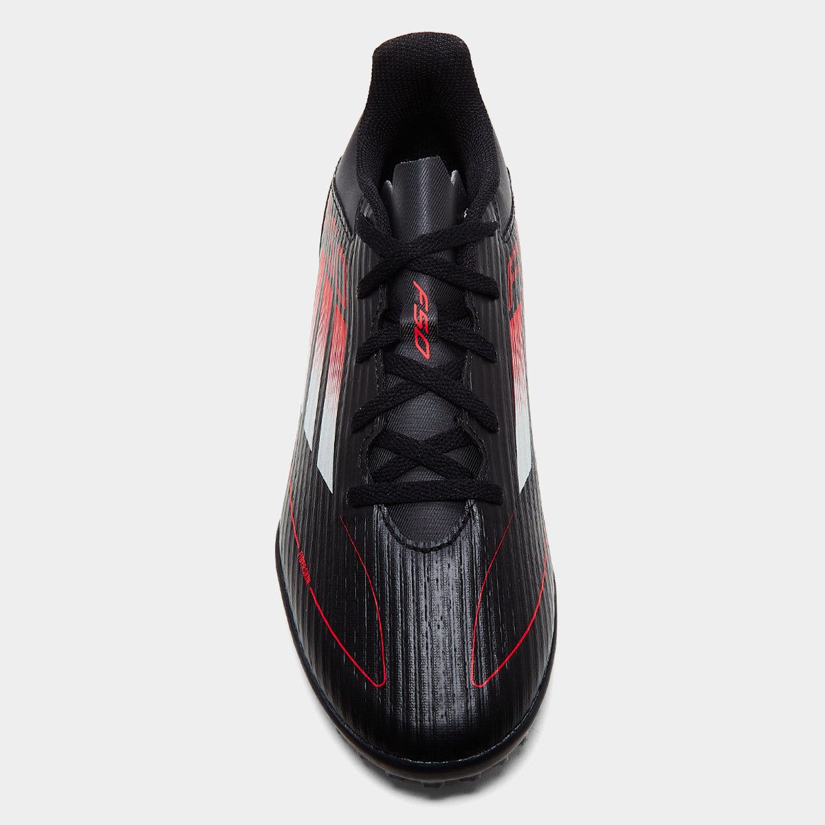Miniatura Chuteira Society Adidas F50 Club Unissex Preto+Vermelho - 37