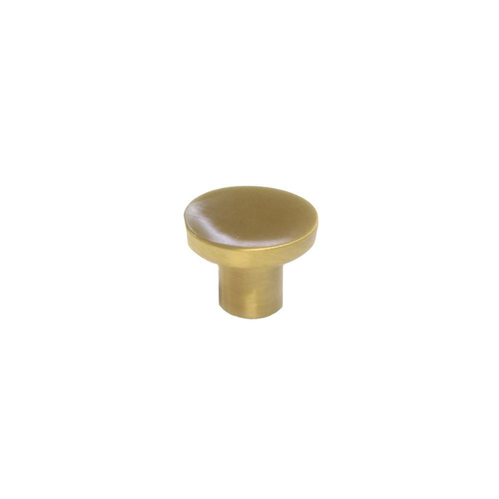 Miniatura Puxador Ponto Bari Dourado Escovado