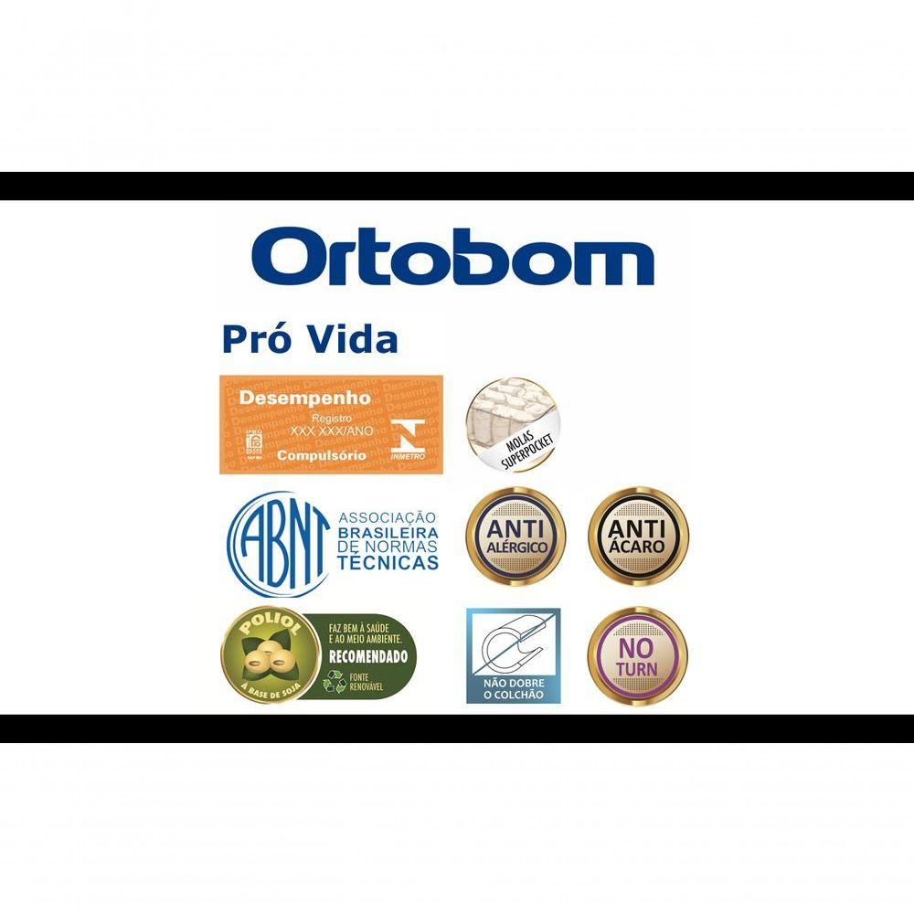 Miniatura Colchão Pró Vida Superpocket Queen (158X198X30) - Ortobom