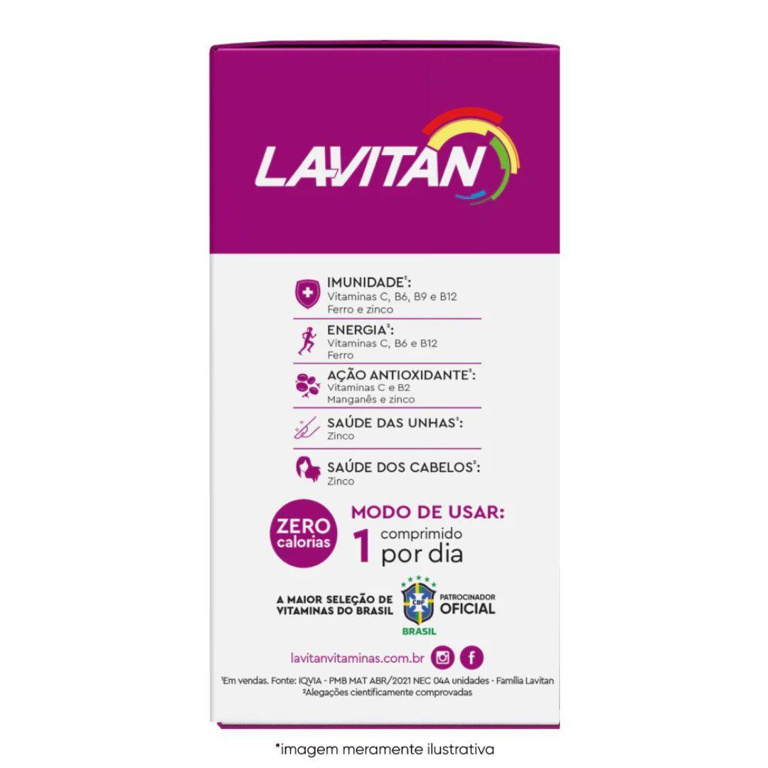 Miniatura Kit Lavitan A-Z Mulher Suplemento Alimentar 60 Comprimidos 2