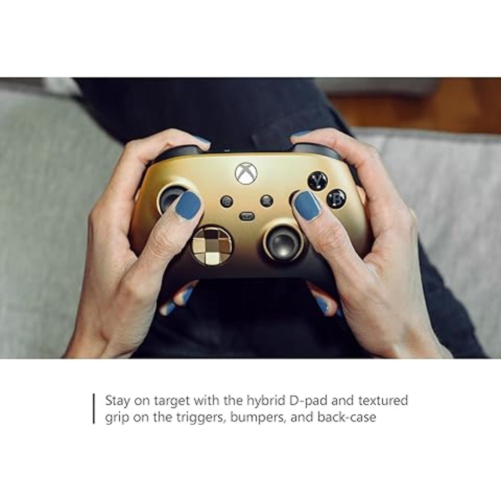 Miniatura Controle Xbox Gold Shadow Special - Xbox Series X/S, One PC