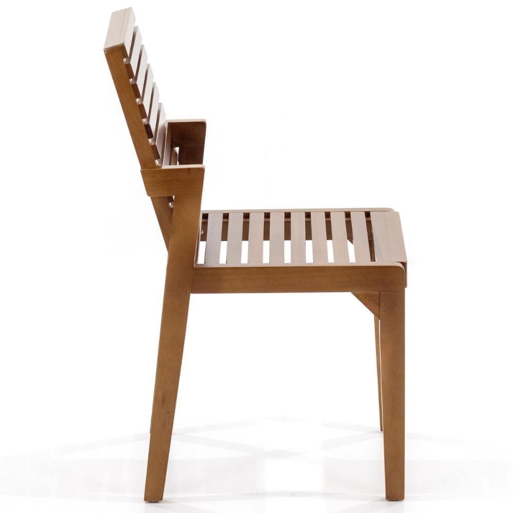 Miniatura Conjunto Mesa De Jantar Redonda Branca Lara Premium 100cm Com 4 Cadeiras Isabela - Natural