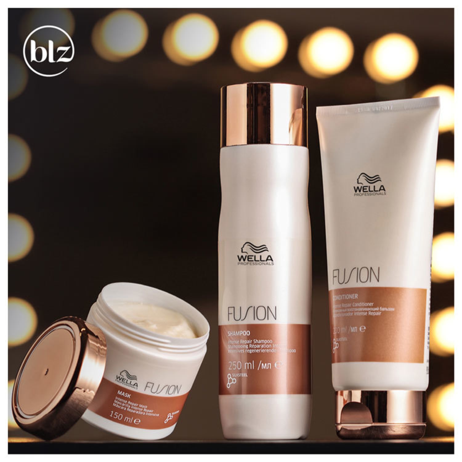 Miniatura Kit Wella Professionals Fusion Trio (3 Produtos) BLZ