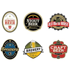 Miniatura Conjunto de Taças para Cerveja Ruvolo Royal Beer 330 ml – 6 Peças