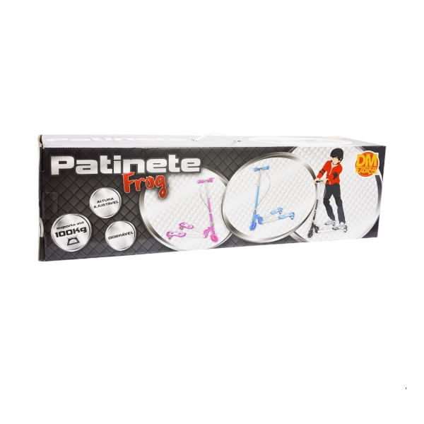 Miniatura Patinete Frog Ski Radical Trinete 3 Rodas Suporta Ate 100kg