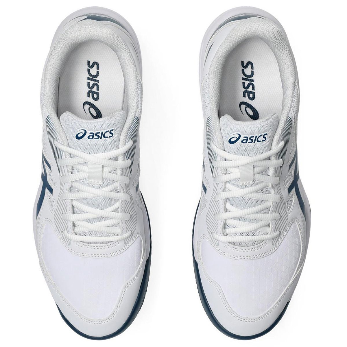 Miniatura Tênis Asics Court Slide 3 Clay/Oc Masculino Branco+Marinho - 43