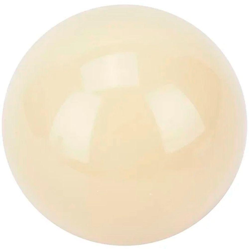 Miniatura Kit 6 Bolas Bolão De Bilhar Sinuca Profissional Branco 57mm