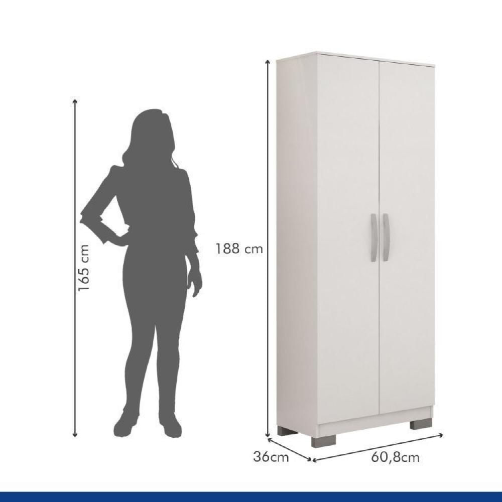 Miniatura Conjunto Mesa para Computador Giga e Armário Multiuso 2 Portas Natal Branco