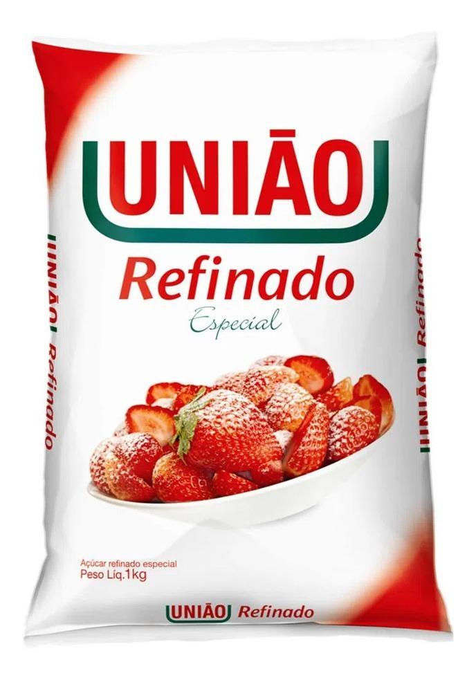 Miniatura Açúcar Refinado União - 1Kg Kit 3