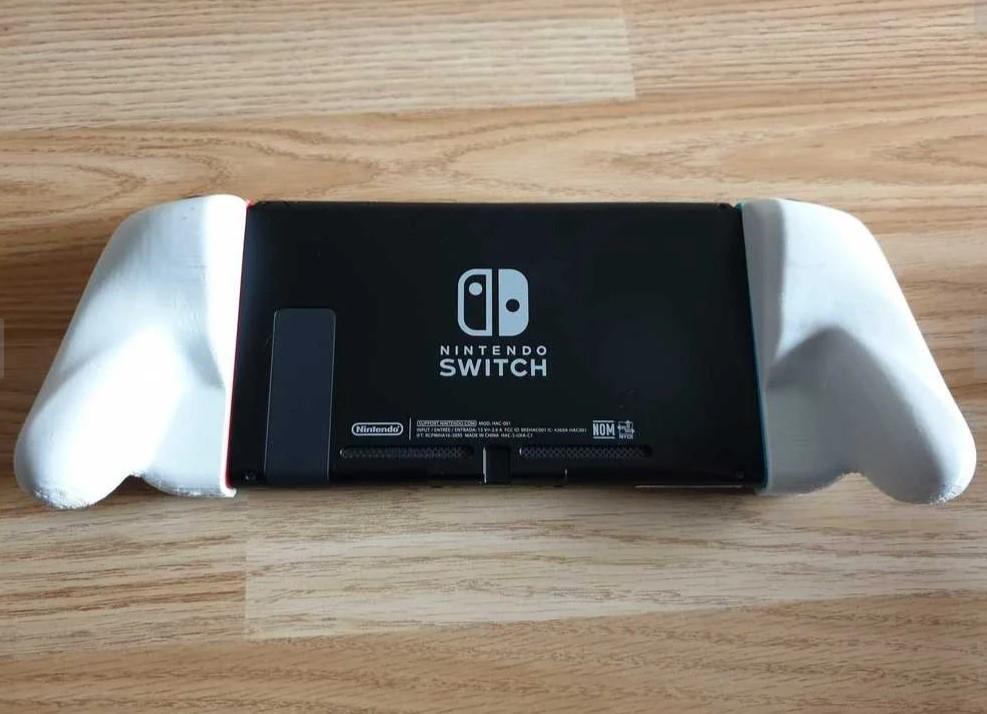 Miniatura Grip De Mão Nintendo Switch Controle Joy Con Joystick V2