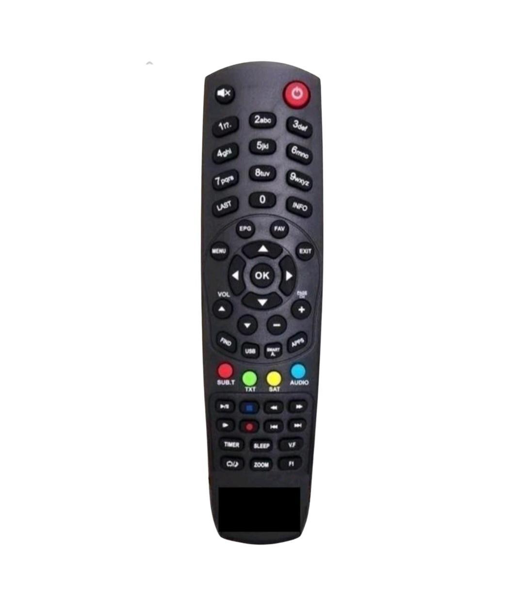 Miniatura Controle Remoto Do Receptor Duosat Trend Hd Sky-7491 Le-7005