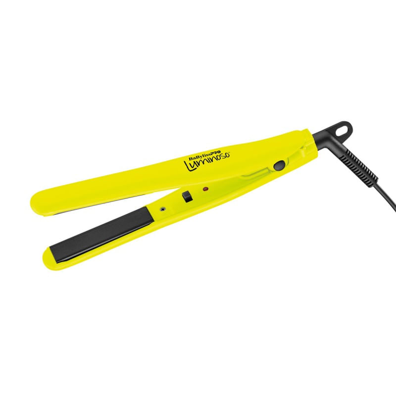 Miniatura Mini Prancha BabyLiss Pro Luminoso 3/4 Amarela