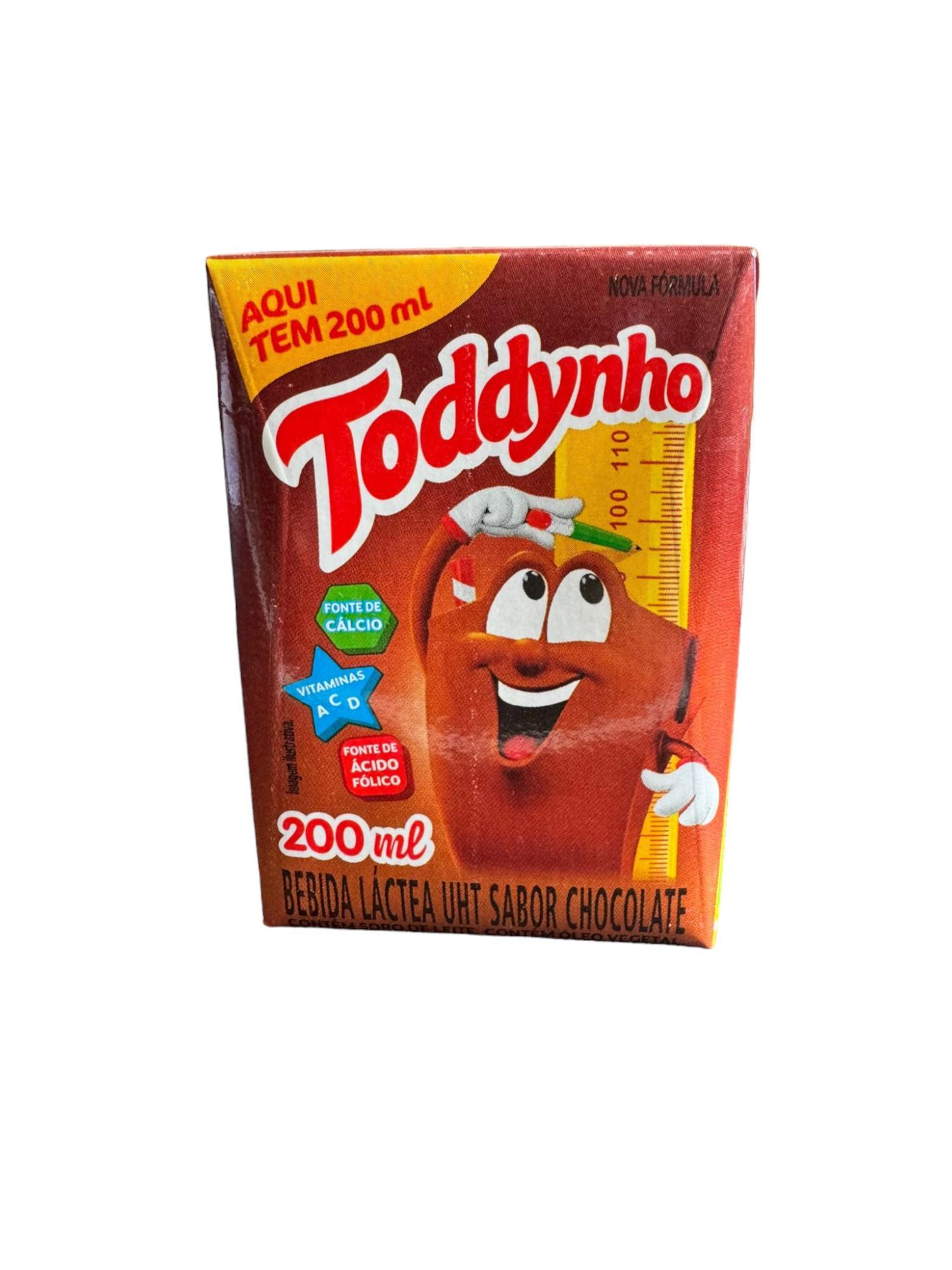 Miniatura Caixa Com 20 Unidades Toddynho Achocolatado 200Ml
