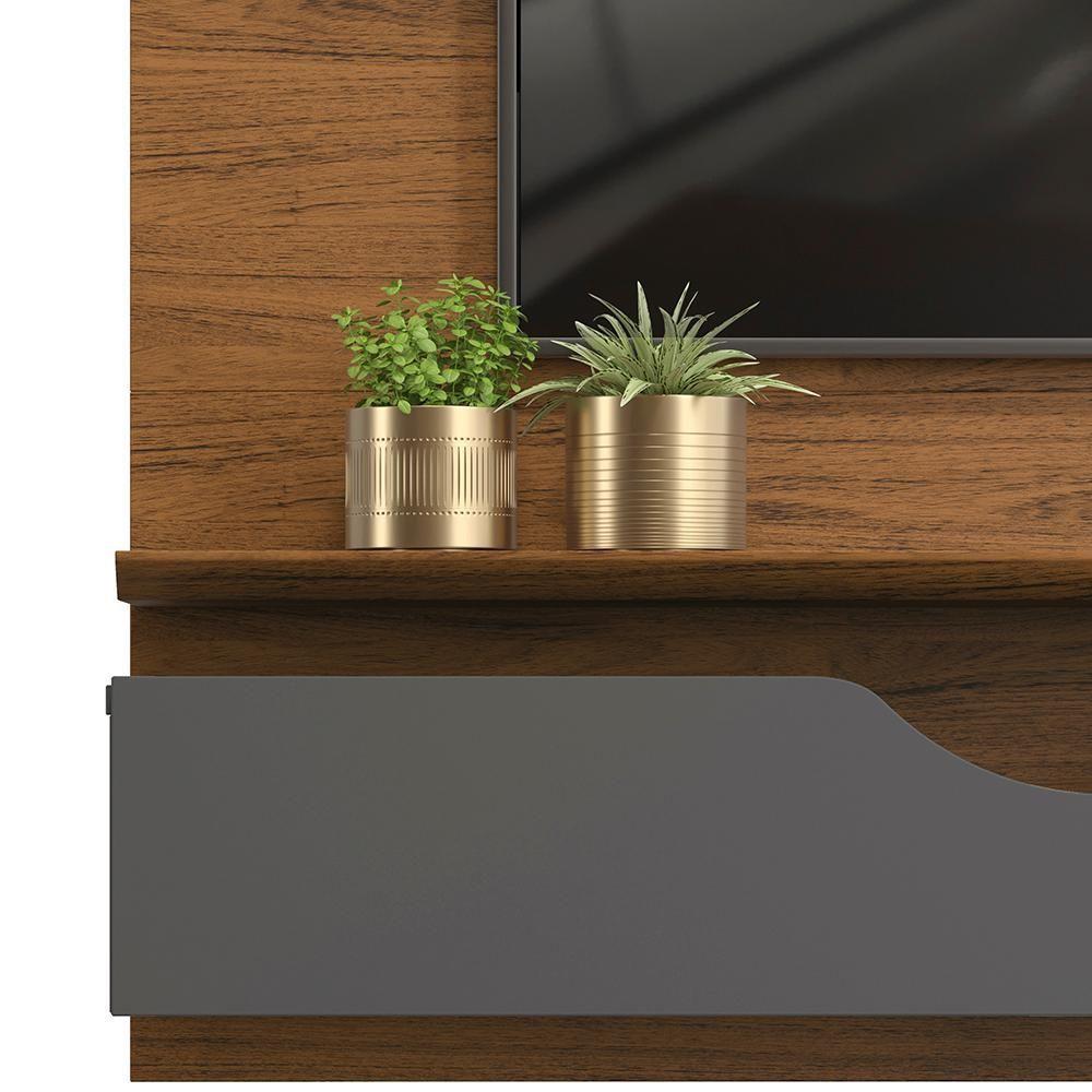 Miniatura Painel Suspenso Tv 60 Pol 160 Cm 27032 Freijo Cinza Urbano Dj Moveis Freijo Cinza Urbano