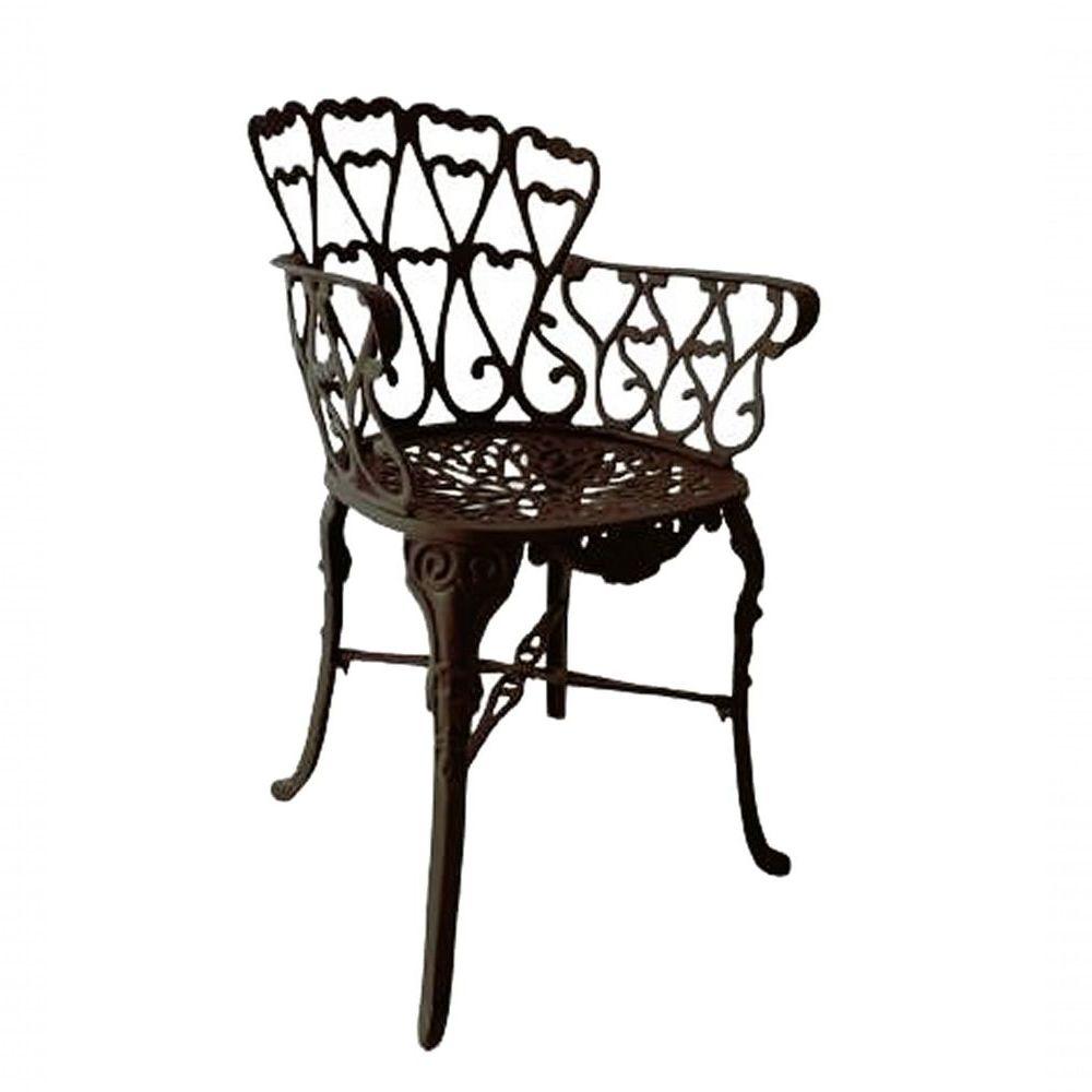 Miniatura Conjunto Mesa 2 Poltronas Viena Premium Jardim Varanda Sacada Marrom