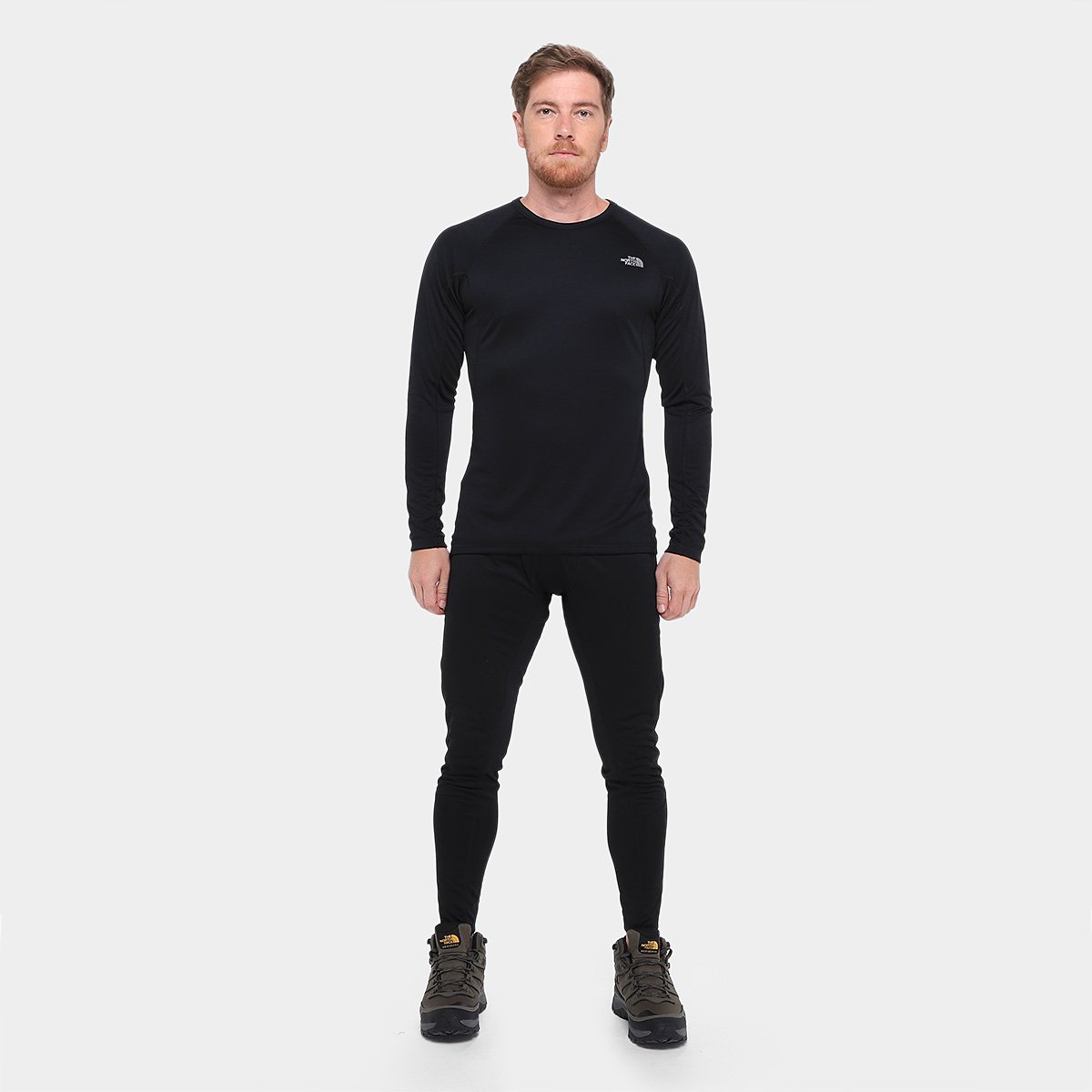 Miniatura Camiseta The North Face Manga Longa Masculina Preto - G