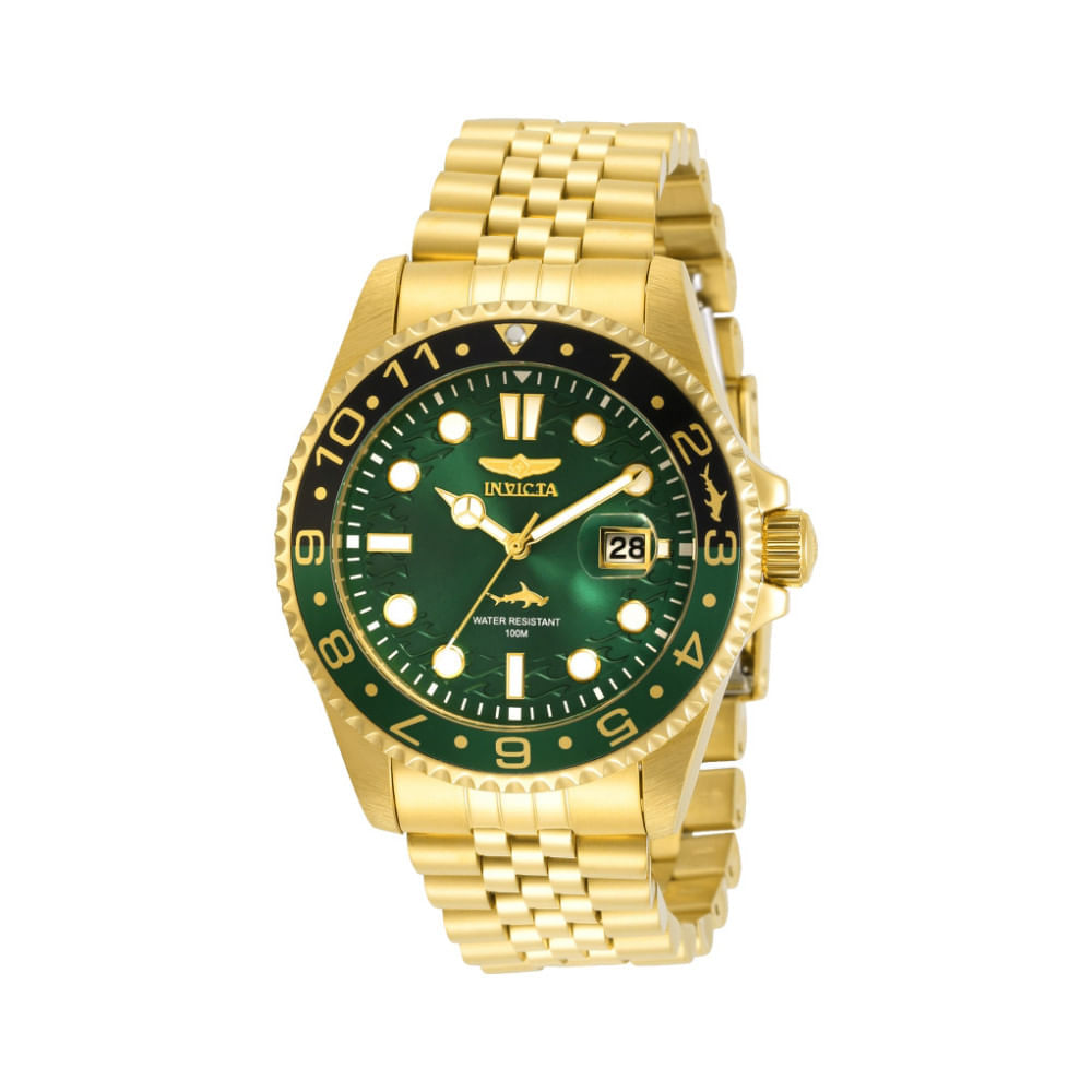 Miniatura Relgio Pro Masculino - 43mm. Ouro 30623, Invicta