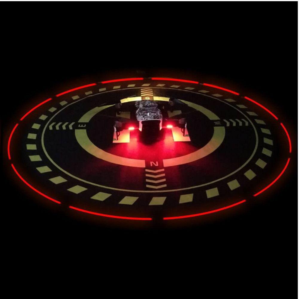 Miniatura Heliponto 70Cm Com Led Drones Dji Spark / Mavic / Phantom Drone - Dji - Mavic pro