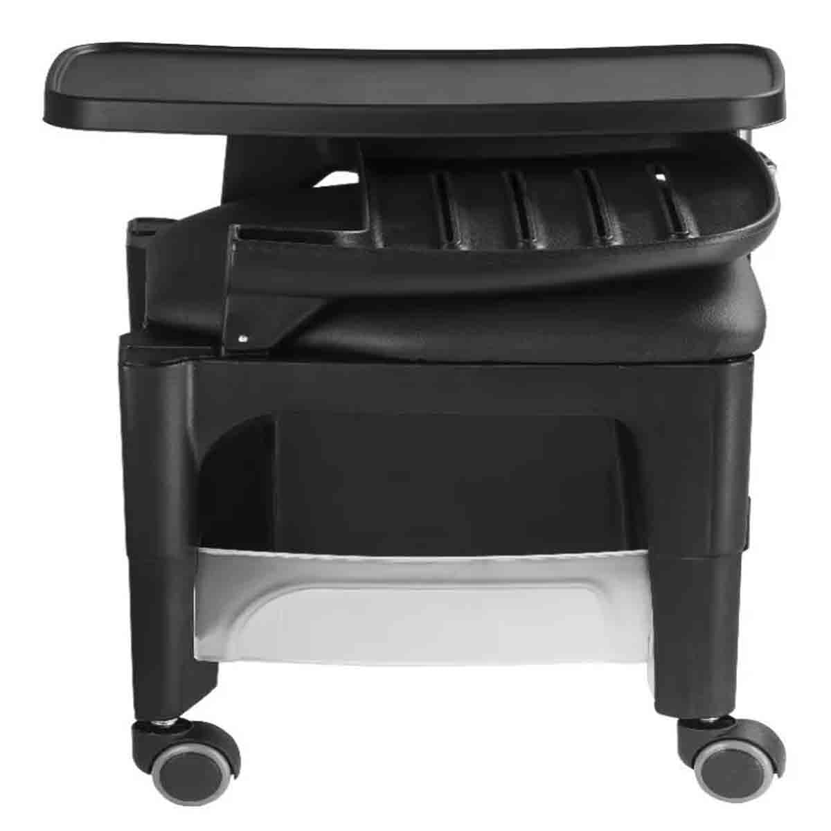Miniatura Cadeira Ciranda Manicure Pedicure Com Mesa + Suporte P/Pes