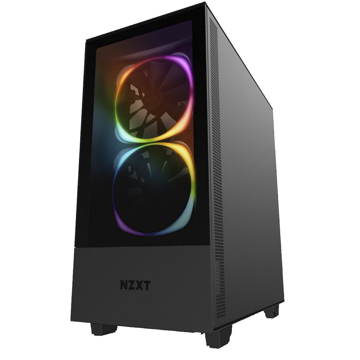 Miniatura Gabinete Gamer Nzxt H510 Elite Black 2 Fans Ca-H510E-B1 Preto - Gabinete para computador - Nzxt - Gamer