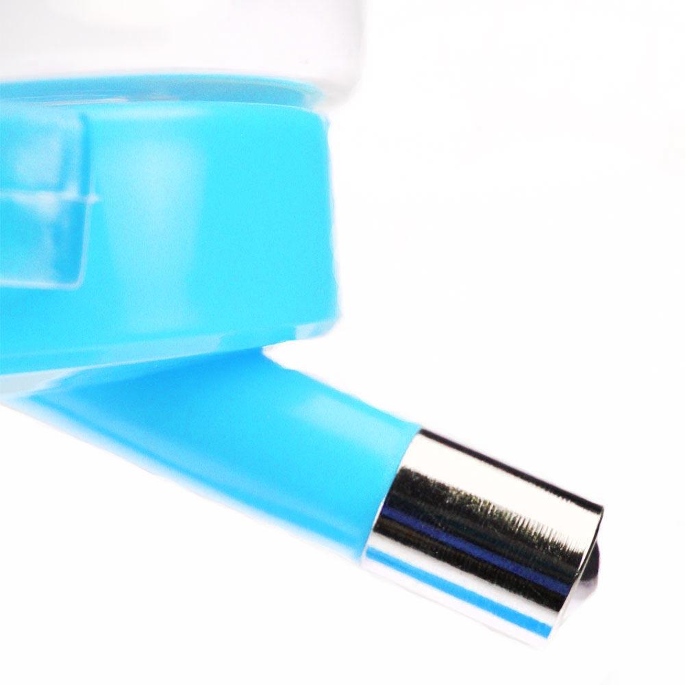 Miniatura Bebedouro Chalesco com Suporte e Comedouro Azul - Tam. Único