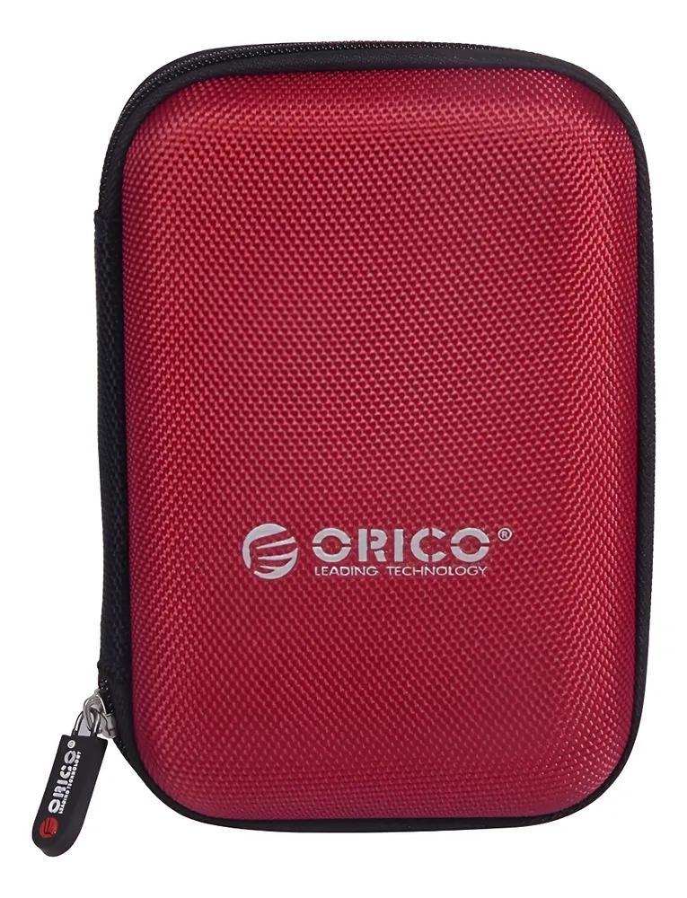 Miniatura Capa Case Hd Ssd 2.5 Orico: Proteção Total Con Vermelha Nyl