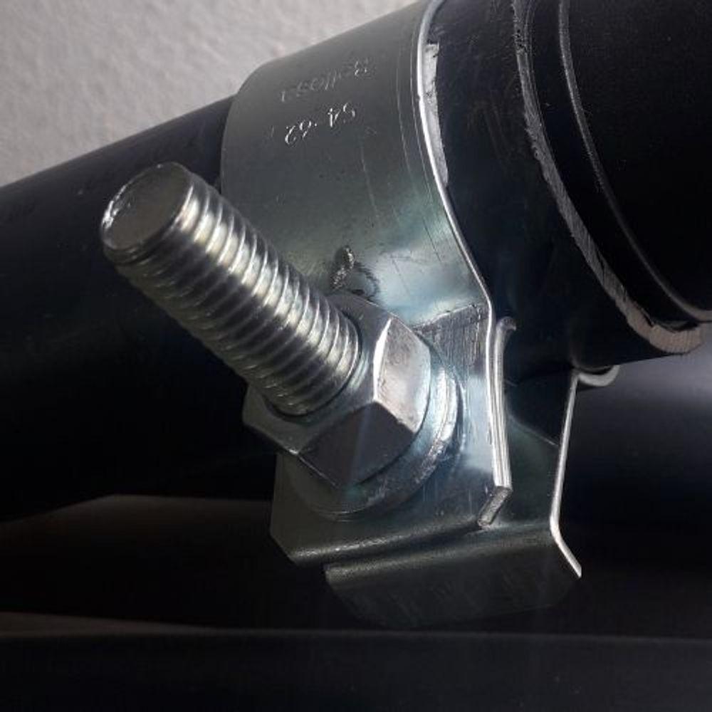 Miniatura Abraçadeira Tipo Mangote Carbono 32mm43 A 51 1.3/4" A 2"pol.