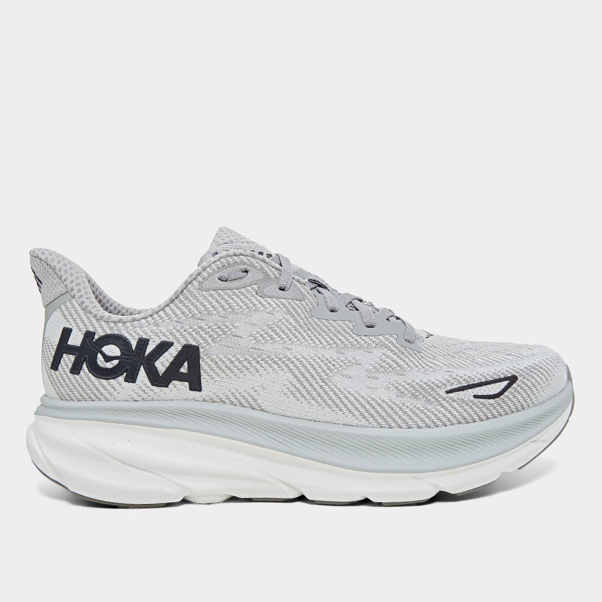 Miniatura Tênis Hoka Clifton 9 Masculino Cinza - 42