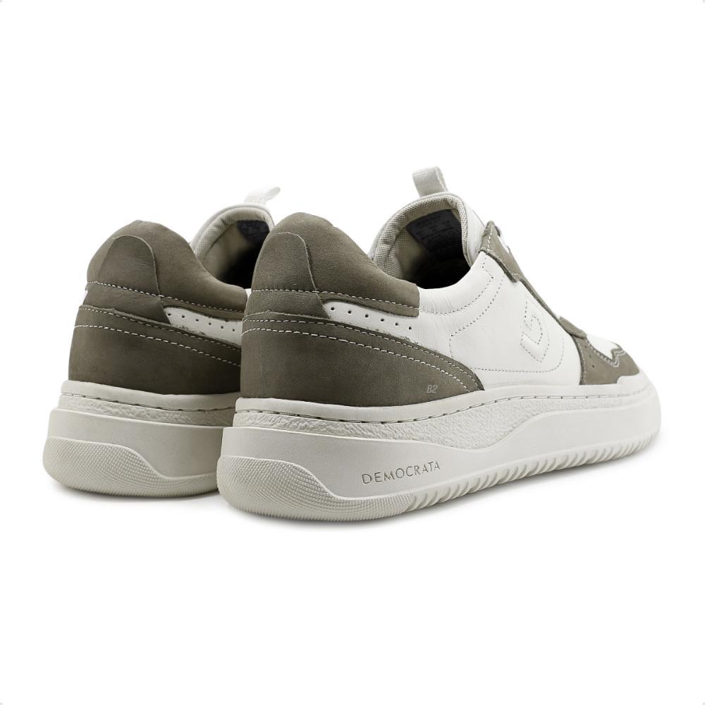 Miniatura Tênis Democrata Block Masculino Bege / Cinza - 40