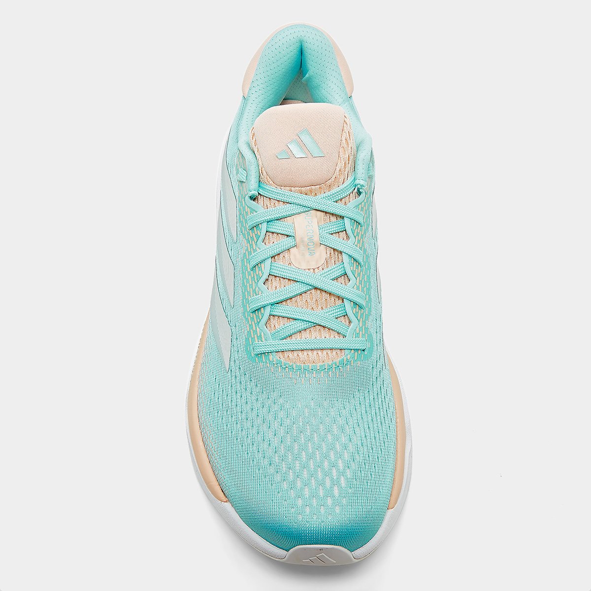 Miniatura Tênis Adidas Supernova Stride 2 Feminino Azul+Bege - 34