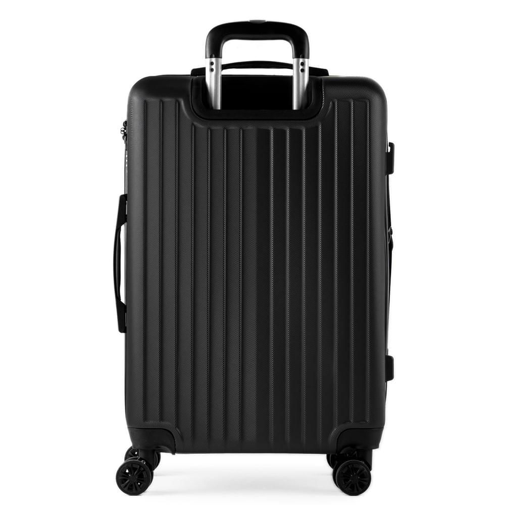 Miniatura Mala Média 23 Kg ABS 4 Rodas Turquia II Preta Preto - M