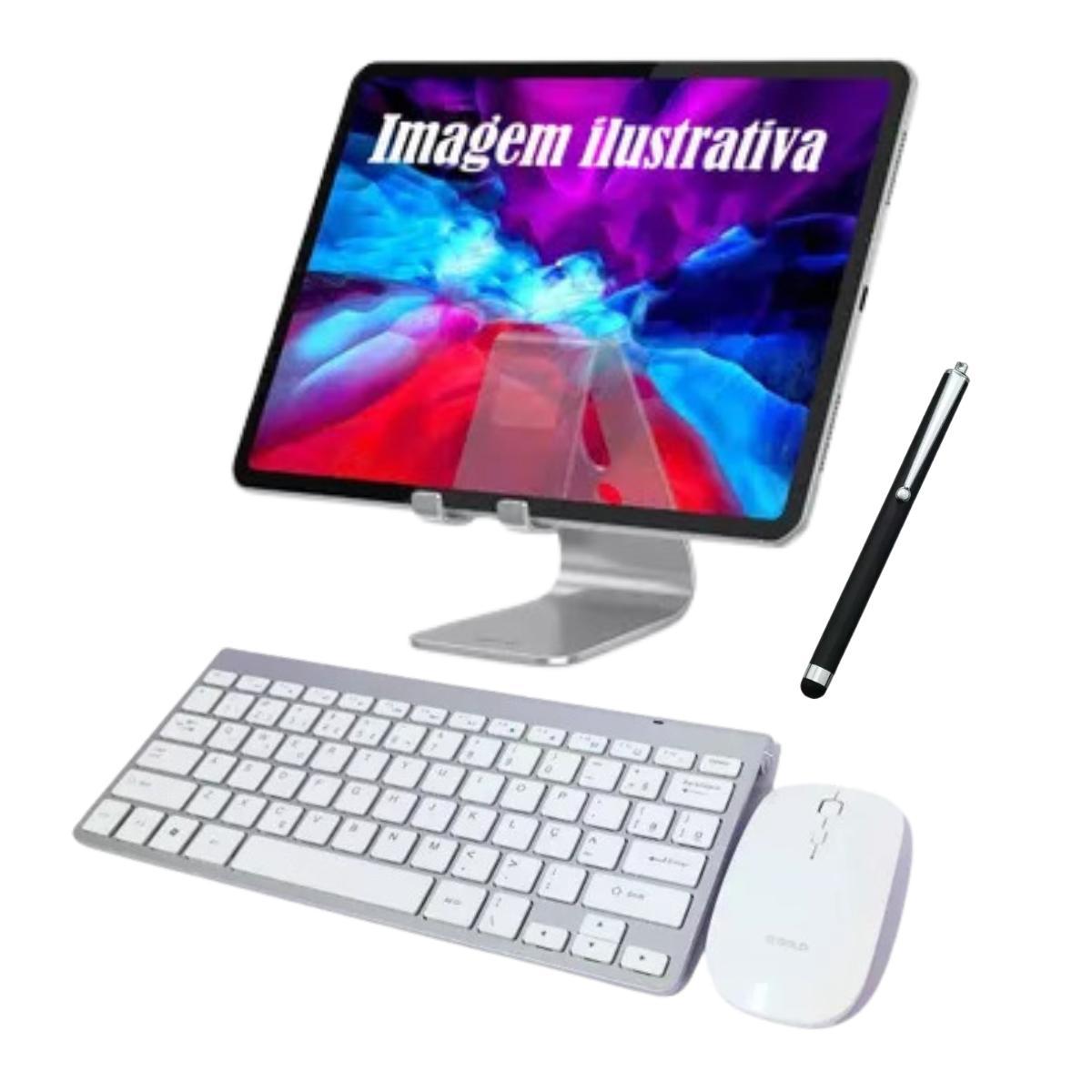 Kit Capa Antishock Para Galaxy Tab S9 Plus 12.4 + Teclado